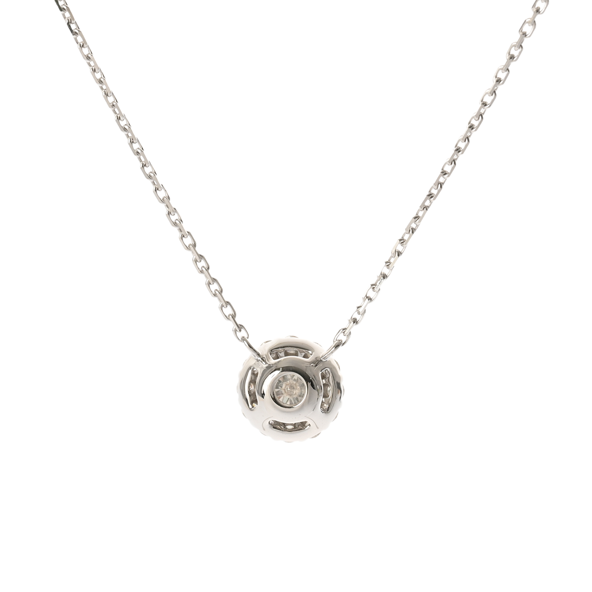 グラフ アイコンネックレス ダイヤ0.18ct 2024年国内ギャラ F-IF