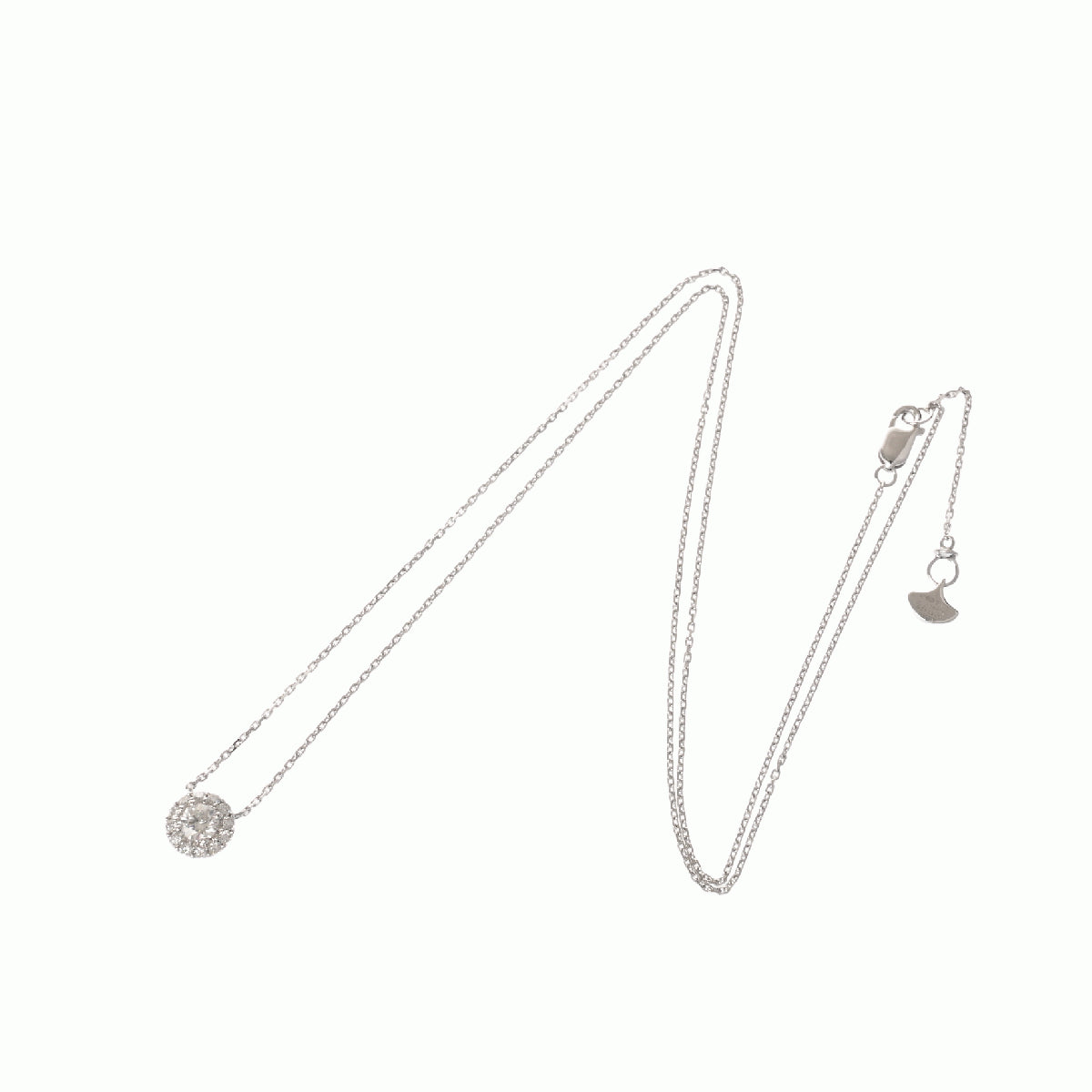 グラフ アイコンネックレス ダイヤ0.18ct 2024年国内ギャラ F-IF