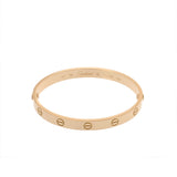 CARTIER カルティエ ラブブレス 旧型 #17 レディース K18イエローゴールド YG ブレスレット Aランク 中古 銀蔵