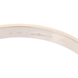 CARTIER カルティエ ラブブレスレット 旧型 2026年3月修理明細 ユニセックス K18ホワイトゴールド WG ブレスレット Aランク 中古 銀蔵