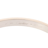 CARTIER カルティエ ラブブレスレット 旧型 2026年3月修理明細 ユニセックス K18ホワイトゴールド WG ブレスレット Aランク 中古 銀蔵