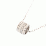 BOUCHERON ブシュロン キャトルネックレス ラージ レディース K18ホワイトゴールド WG セラミック ネックレス Aランク 中古 銀蔵