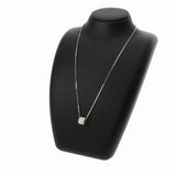 BOUCHERON ブシュロン キャトルネックレス ラージ レディース K18ホワイトゴールド WG セラミック ネックレス Aランク 中古 銀蔵
