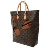 LOUIS VUITTON ルイヴィトン モノグラム ウィズホールズ ギャルソンコラボ ブラウン M40279 レディース モノグラムキャンバス トートバッグ ABランク 中古 銀蔵
