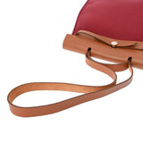HERMES エルメス エールバッグ ジップ MM 2WAY ボルドー □O刻印(2011年頃) ユニセックス トワルオフィシェ/ヴァッシュハンター ハンドバッグ Bランク 中古 銀蔵