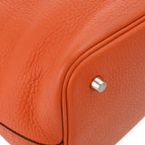 HERMES エルメス ピコタン ロック MM オレンジポピー A刻印(2017年頃) レディース トリヨンクレマンス ハンドバッグ Aランク 中古 銀蔵