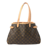 LOUIS VUITTON ルイヴィトン モノグラム バティニョール オリゾンタル ブラウン M51154 レディース モノグラムキャンバス トートバッグ ABランク 中古 銀蔵