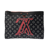 LOUIS VUITTON ルイヴィトン モノグラムアップサイドダウン ポシェット アポロ ネイビー M62905 メンズ レザー クラッチバッグ Aランク 中古 銀蔵