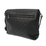 LOUIS VUITTON ルイヴィトン ダミエアンフィニ ディストリクト PM オニキス N41286 メンズ レザー ショルダーバッグ Bランク 中古 銀蔵