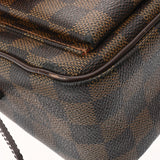 LOUIS VUITTON ルイヴィトン ダミエ ラヴェッロ GM ブラウン N60006 レディース ダミエキャンバス ショルダーバッグ Bランク 中古 銀蔵