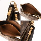 LOUIS VUITTON ルイヴィトン モノグラム ミュルティ ポシェットアクセソワール ローズクレール M44840 レディース モノグラムキャンバス ショルダーバッグ Aランク 中古 銀蔵