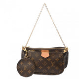 LOUIS VUITTON ルイヴィトン モノグラム ミュルティ ポシェットアクセソワール ローズクレール M44840 レディース モノグラムキャンバス ショルダーバッグ Aランク 中古 銀蔵