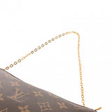 LOUIS VUITTON ルイヴィトン モノグラム ミュルティ ポシェットアクセソワール ローズクレール M44840 レディース モノグラムキャンバス ショルダーバッグ Aランク 中古 銀蔵