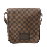 LOUIS VUITTON ルイヴィトン ダミエ ブルックリン PM ブラウン N51210 ユニセックス ダミエキャンバス ショルダーバッグ ABランク 中古 銀蔵