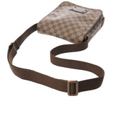 LOUIS VUITTON ルイヴィトン ダミエ ブルックリン PM ブラウン N51210 ユニセックス ダミエキャンバス ショルダーバッグ ABランク 中古 銀蔵