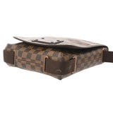 LOUIS VUITTON ルイヴィトン ダミエ ブルックリン PM ブラウン N51210 ユニセックス ダミエキャンバス ショルダーバッグ ABランク 中古 銀蔵