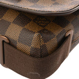 LOUIS VUITTON ルイヴィトン ダミエ ブルックリン PM ブラウン N51210 ユニセックス ダミエキャンバス ショルダーバッグ ABランク 中古 銀蔵
