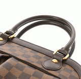 LOUIS VUITTON ルイヴィトン ダミエ トレヴィ PM ブラウン N51997 ボーイズ ダミエキャンバス ハンドバッグ Aランク 中古 銀蔵