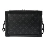 LOUIS VUITTON ルイヴィトン モノグラムエクリプス ソフトトランク ブラック M44730 レディース モノグラムキャンバス ショルダーバッグ ABランク 中古 銀蔵