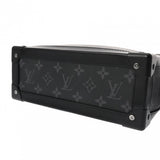 LOUIS VUITTON ルイヴィトン モノグラムエクリプス ソフトトランク ブラック M44730 レディース モノグラムキャンバス ショルダーバッグ ABランク 中古 銀蔵