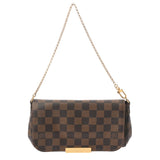 LOUIS VUITTON ルイヴィトン ダミエ フェイボリット PM ブラウン N41276 レディース ダミエキャンバス ショルダーバッグ ABランク 中古 銀蔵