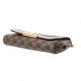 LOUIS VUITTON ルイヴィトン ダミエ フェイボリット PM ブラウン N41276 レディース ダミエキャンバス ショルダーバッグ ABランク 中古 銀蔵