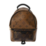 LOUIS VUITTON ルイヴィトン モノグラムリバース パームスプリングス バックパック ミニ ブラウン M42411 レディース モノグラムキャンバス リュック・デイパック Aランク 中古 銀蔵