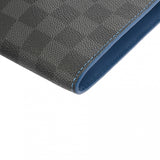 LOUIS VUITTON ルイヴィトン ダミエグラフィット ポシェットジュール GM 黒/グレー N64032 メンズ ダミエキャンバス クラッチバッグ Aランク 中古 銀蔵