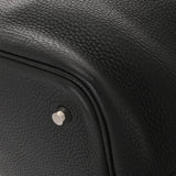 HERMES エルメス ピコタン ロック MM ブラック A刻印(2017年頃) レディース トリヨンクレマンス ハンドバッグ ABランク 中古 銀蔵