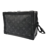 LOUIS VUITTON ルイヴィトン モノグラムエクリプス ソフトトランク ブラック M44730 レディース モノグラムキャンバス ショルダーバッグ ABランク 中古 銀蔵