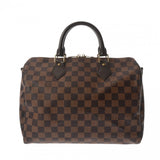 LOUIS VUITTON ルイヴィトン ダミエ スピーディバンドリエール 30 ブラウン N41367 レディース ダミエキャンバス ハンドバッグ ABランク 中古 銀蔵