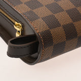 LOUIS VUITTON ルイヴィトン ダミエ サンルイ ブラウン N51993 メンズ ダミエキャンバス セカンドバッグ ABランク 中古 銀蔵
