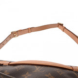 LOUIS VUITTON ルイヴィトン モノグラム バムバッグ ブラウン M43644 メンズ モノグラムキャンバス ボディバッグ Bランク 中古 銀蔵
