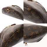 LOUIS VUITTON ルイヴィトン モノグラム バムバッグ ブラウン M43644 メンズ モノグラムキャンバス ボディバッグ Bランク 中古 銀蔵