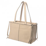 LOEWE ロエベ クッショントート スモール クリーム 309.12AA93 レディース レザー トートバッグ ABランク 中古 銀蔵