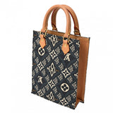 LOUIS VUITTON ルイヴィトン モノグラムジャガード プティットサックプラ Since1854 ブルー M80288 レディース ジャガード ショルダーバッグ Bランク 中古 銀蔵