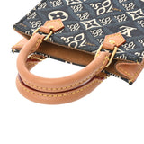 LOUIS VUITTON ルイヴィトン モノグラムジャガード プティットサックプラ Since1854 ブルー M80288 レディース ジャガード ショルダーバッグ Bランク 中古 銀蔵