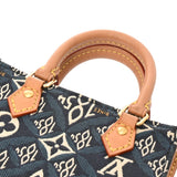 LOUIS VUITTON ルイヴィトン モノグラムジャガード プティットサックプラ Since1854 ブルー M80288 レディース ジャガード ショルダーバッグ Bランク 中古 銀蔵
