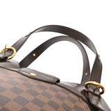LOUIS VUITTON ルイヴィトン ダミエ システィナ GM ブラウン N41540 レディース ダミエキャンバス ハンドバッグ ABランク 中古 銀蔵
