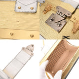 LOUIS VUITTON ルイヴィトン エピ プティットマル ゴールド/シルバー M54652 レディース レザー ショルダーバッグ Bランク 中古 銀蔵