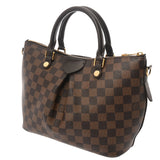 LOUIS VUITTON ルイヴィトン ダミエ シエナ PM ブラウン N41545 レディース ダミエキャンバス ハンドバッグ ABランク 中古 銀蔵