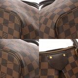 LOUIS VUITTON ルイヴィトン ダミエ シエナ PM ブラウン N41545 レディース ダミエキャンバス ハンドバッグ ABランク 中古 銀蔵