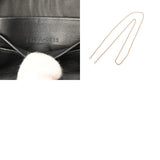 CHRISTIAN DIOR クリスチャンディオール フォンホルダー ブラック S0872ONMU レディース レザー ポーチ Aランク 中古 銀蔵