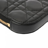 CHRISTIAN DIOR クリスチャンディオール フォンホルダー ブラック S0872ONMU レディース レザー ポーチ Aランク 中古 銀蔵