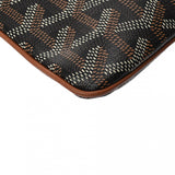 GOYARD ゴヤール セナ PM ブラウン メンズ ゴヤールディンキャンバス/シュヴロッシュカーフ クラッチバッグ Aランク 中古 銀蔵