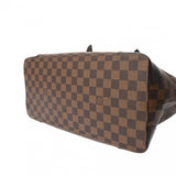 LOUIS VUITTON ルイヴィトン ダミエ ハムステッド MM ブラウン N51204 レディース ダミエキャンバス トートバッグ ABランク 中古 銀蔵