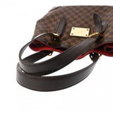 LOUIS VUITTON ルイヴィトン ダミエ ハムステッド MM ブラウン N51204 レディース ダミエキャンバス トートバッグ ABランク 中古 銀蔵