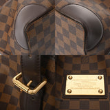 LOUIS VUITTON ルイヴィトン ダミエ ハムステッド MM ブラウン N51204 レディース ダミエキャンバス トートバッグ ABランク 中古 銀蔵
