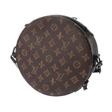 LOUIS VUITTON ルイヴィトン モノグラム ホイールボックス ブラウン M59706 メンズ モノグラムキャンバス ショルダーバッグ ABランク 中古 銀蔵