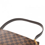 LOUIS VUITTON ルイヴィトン ダミエ オーバーニュ ブラウン N51129 レディース ダミエキャンバス ワンショルダーバッグ Bランク 中古 銀蔵